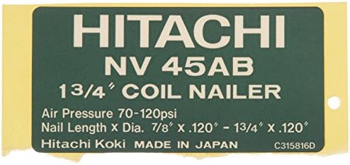 Hitachi 306871 Típustábla