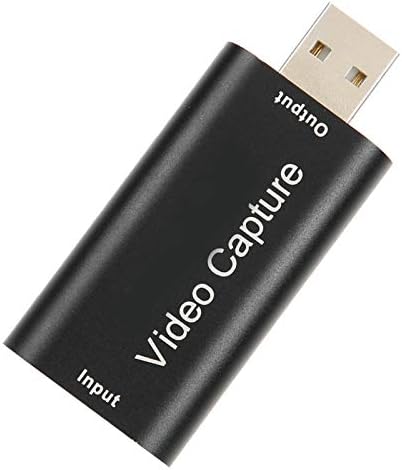 PRAIA Számítógép Tartozékok,Capture Kártya USB2.0 HDMI HD Videó Hordozható Számítógép Tartozékok Élő Felvétel/OBS