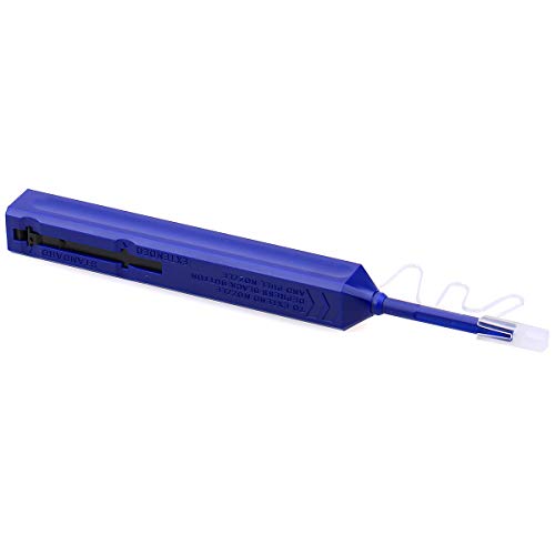 KELUSHI Optikai Tisztító Berendezés Csatlakozó Végén Arc Tisztító Toll 1.25 mm, LC/MU-Csatlakozók Tisztító Eszközök (Kék)
