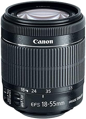 Canon EF-S 18-55mm f/3,5-5,6 is STM Zoom Objektív (Ömlesztett Csomagolás)