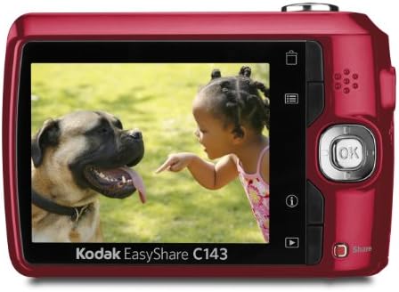 Kodak Easyshare C143 Digitális Fényképezőgép (Piros)