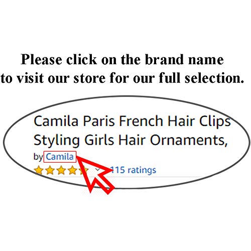 Camila Párizs CP3148 francia Haj Banán Perdöntő Klip, Klasszikus Lányok fejtetőre fésült frizura Rugalmas Lófarok Jogosultja, Csúszásmentes