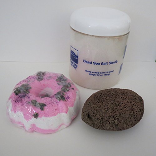 Dead Sea Spa Érdekel, Levendula Gránátalma Fürdő Bomba Torta, 32 oz. Gránátalma Száraz Só Bozót, Habkő