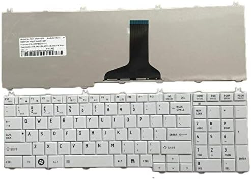 Új Laptop Billentyűzet Csere a Toshiba Satellite C650 C655 C660 L650 L655 L670-Sorozat MINKET Elrendezés NSK-TNOSV001 9Z.N4WSV.001