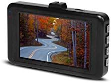 Minolta MNCD37 Full HD 1080P Széles Látószögű Autó fedélzeti Kamerája a G-Érzékelő Hurok Felvétel & 3 LCD Képernyő, Fekete, 1 Csomag