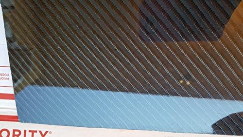 Szénszálas Üvegszálas Panel Lap 12×72X 1/8 Fényes Egyik Oldalán 4x4-kötésűt is