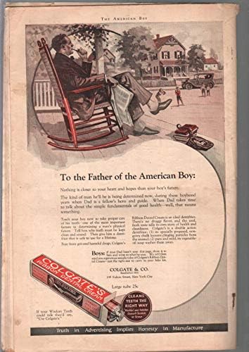 Az amerikai Fiú 7/1923-Schoonover kalóz borító-kaland-ponyva-G