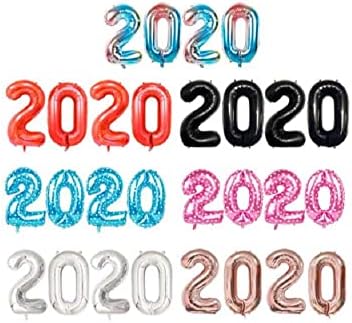 2020 Léggömb Fólia Léggömbök Héliumos Léggömböket Új Évet Fesztivál Party Dekoráció Jubileumi Party Kellékek - Arany