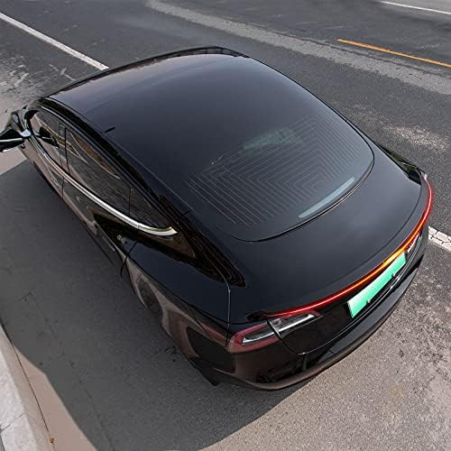 Xipoo Illik Tesla Model 3 Csomagtartó Spoiler Spoiler, Szárny Hátsó Légterelő Szárny Ajak a 2017-2022 Tesla Model 3 Tartozékok (Matt