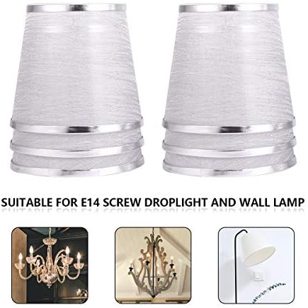 Lámpaernyő Fali Lámpa Csillár Fedezze Csillár Árnyalatok Fedezni Haza Hálószoba ( Ezüst színű Klip Izzó Típus ) asztali Lámpa