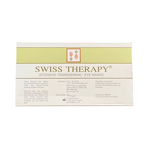 Svájci Terápia Újrafelhasználható Szem Maszk Hideg Gél Csomag (a Fáradt, Duzzadt Szemek, Ráncok, Műtét Utáni) - 3 Maszkok Átlátszó